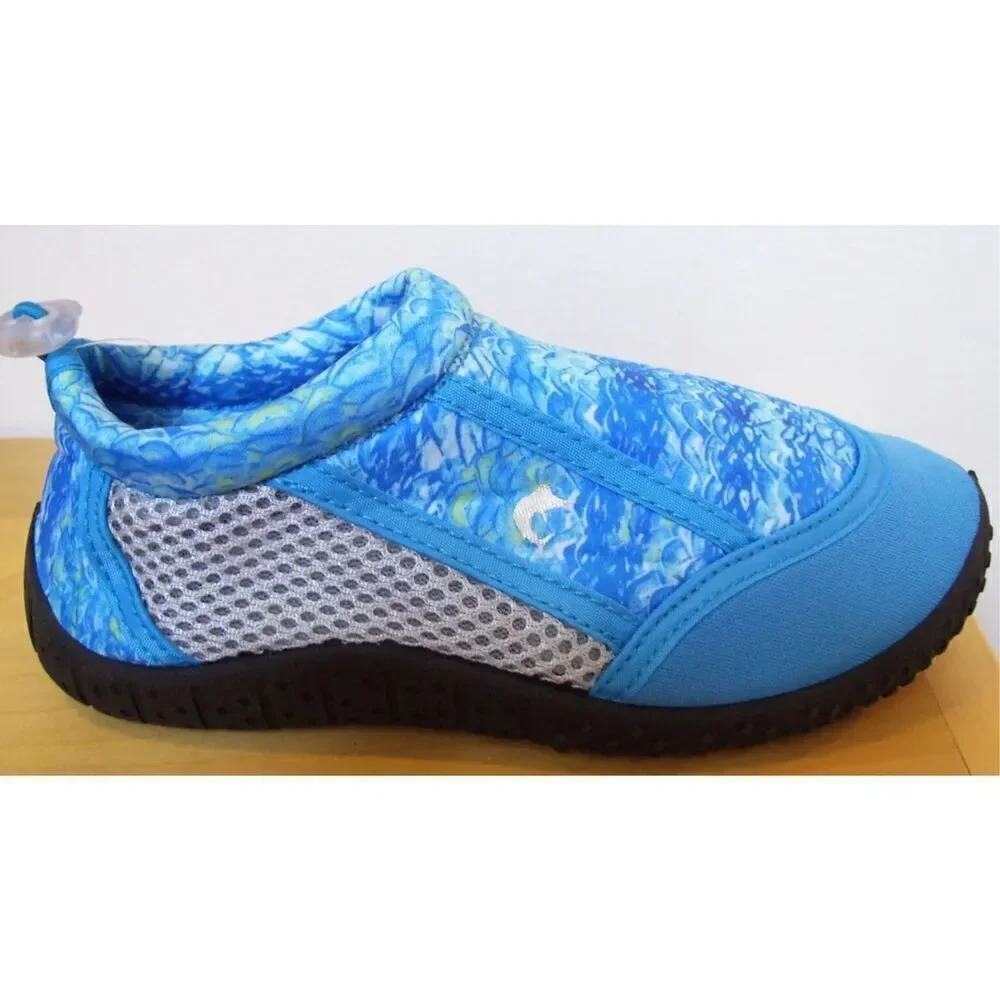 Reel Legends Girl’s Size 10 Blue Oceania K Water Shoes Aqua